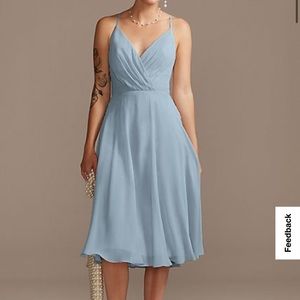 David’s bridal bridesmaid dress